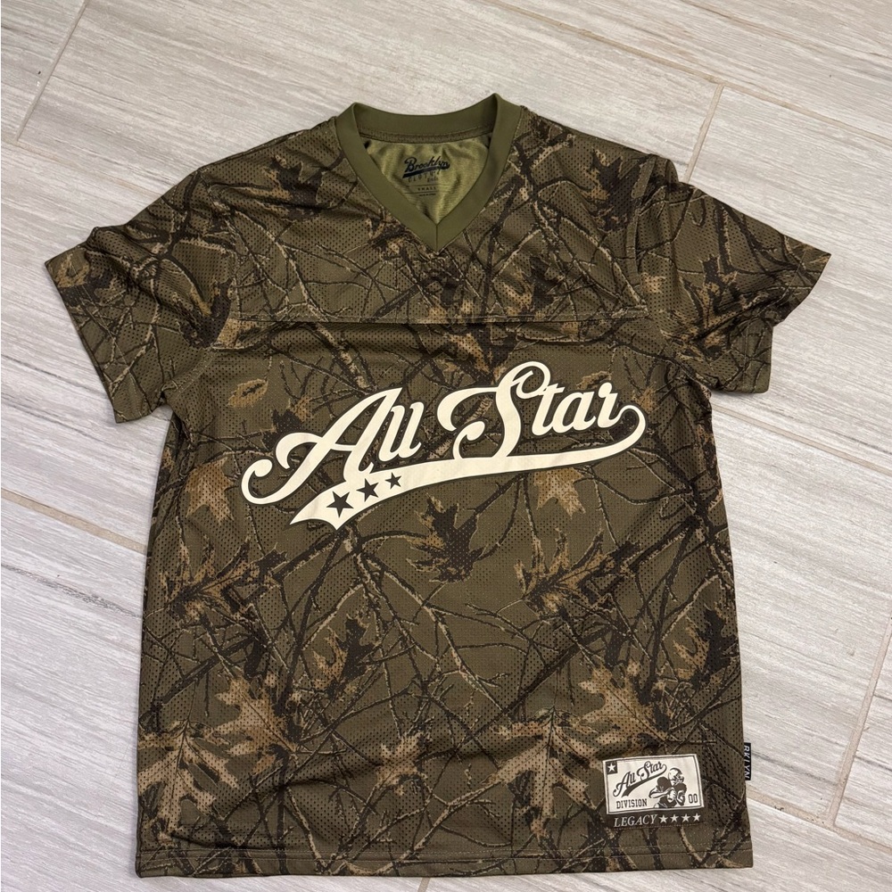 camouflage jersey shirt